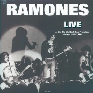 Vinilo Ramones/ Live At The Old Waldorf S.Francisco 1978 1Lp1