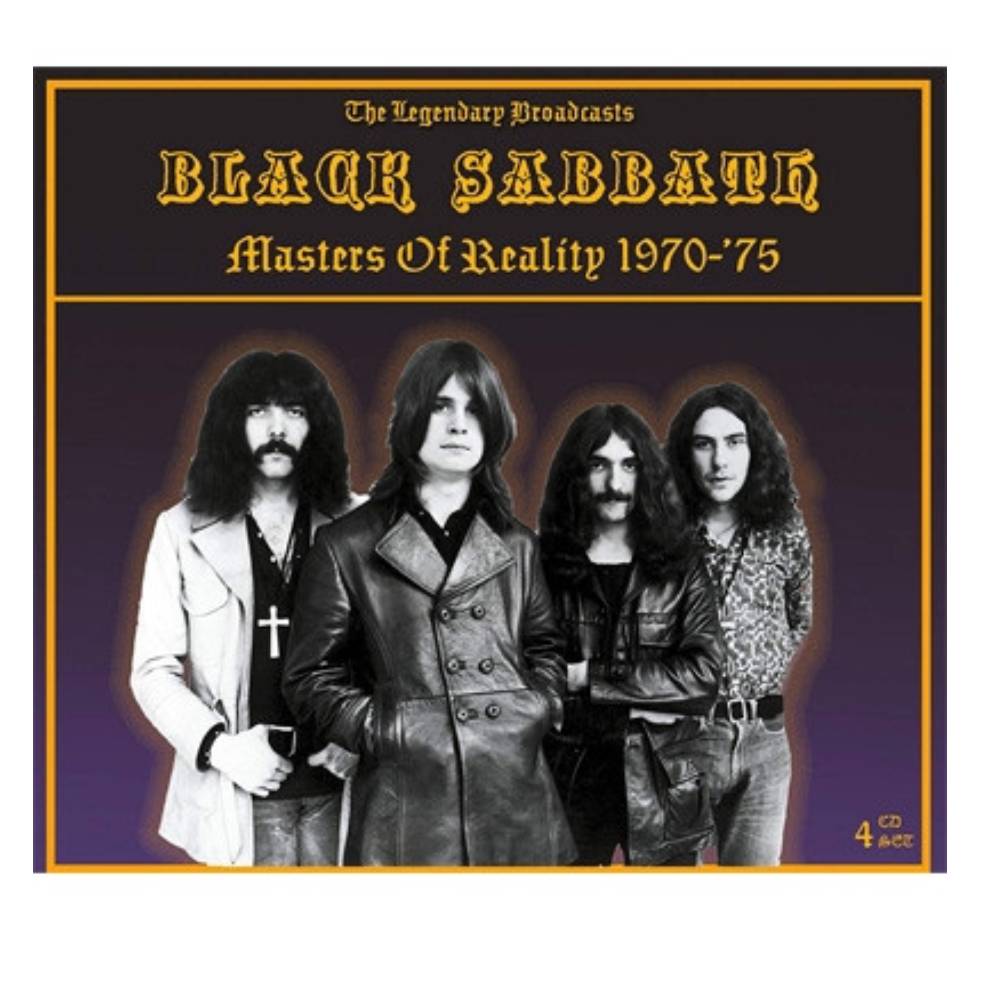 CD BLACK SABBATH/ MASTER OF REALITY 1970 - 1975 4CD1