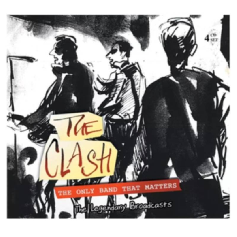 CD THE CLASH/ THE ONLY BAND THAT MATTERS  4CD1