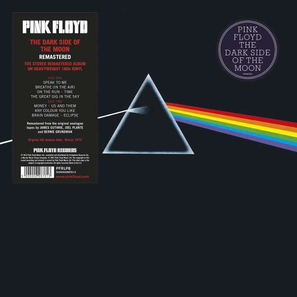 VINILO PINK FLOYD/ THE DARK SIDE OF THE MOON (EUROPE) 1LP1