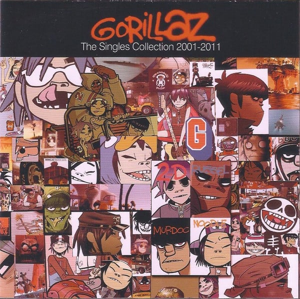 CD GORILLAZ/ THE SINGLES COLLECTION 2001-2011 1CD2