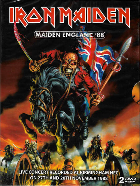 DVD IRON MAIDEN/ MAIDEN ENGLAND '88 2DVD1