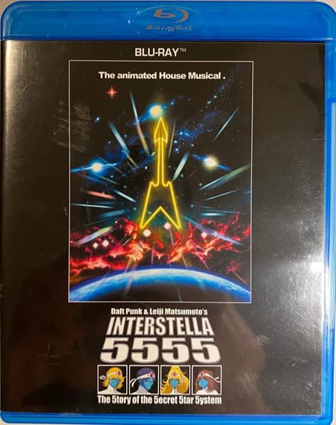 BLU RAY DAFT PUNK/ INTERSTELLA 5555 1BR1