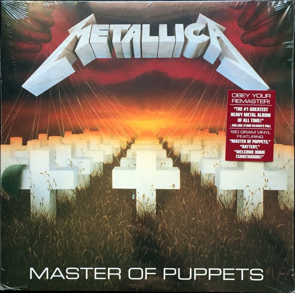 VINILO METALLICA / MASTER OF PUPPETS (REMASTERED)1LP1