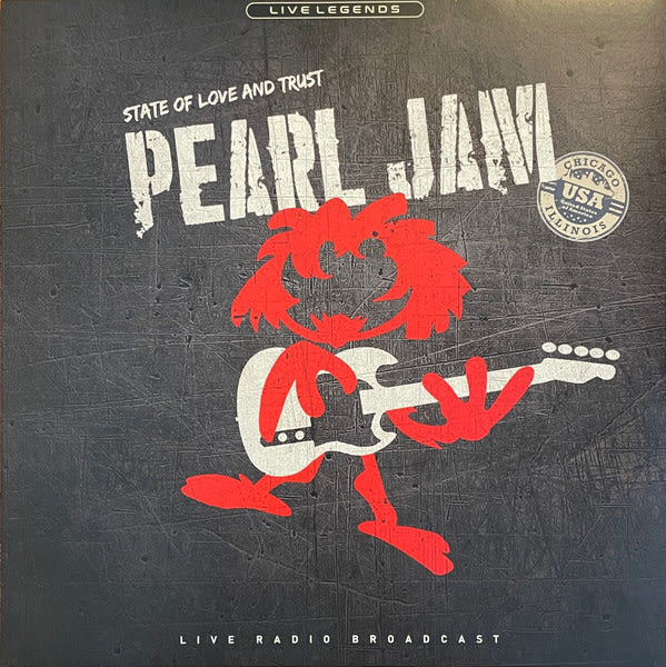 VINILO PEARL JAM/ STATE OF LOVE AND TRUST (Red Vinyl) 1LP1
