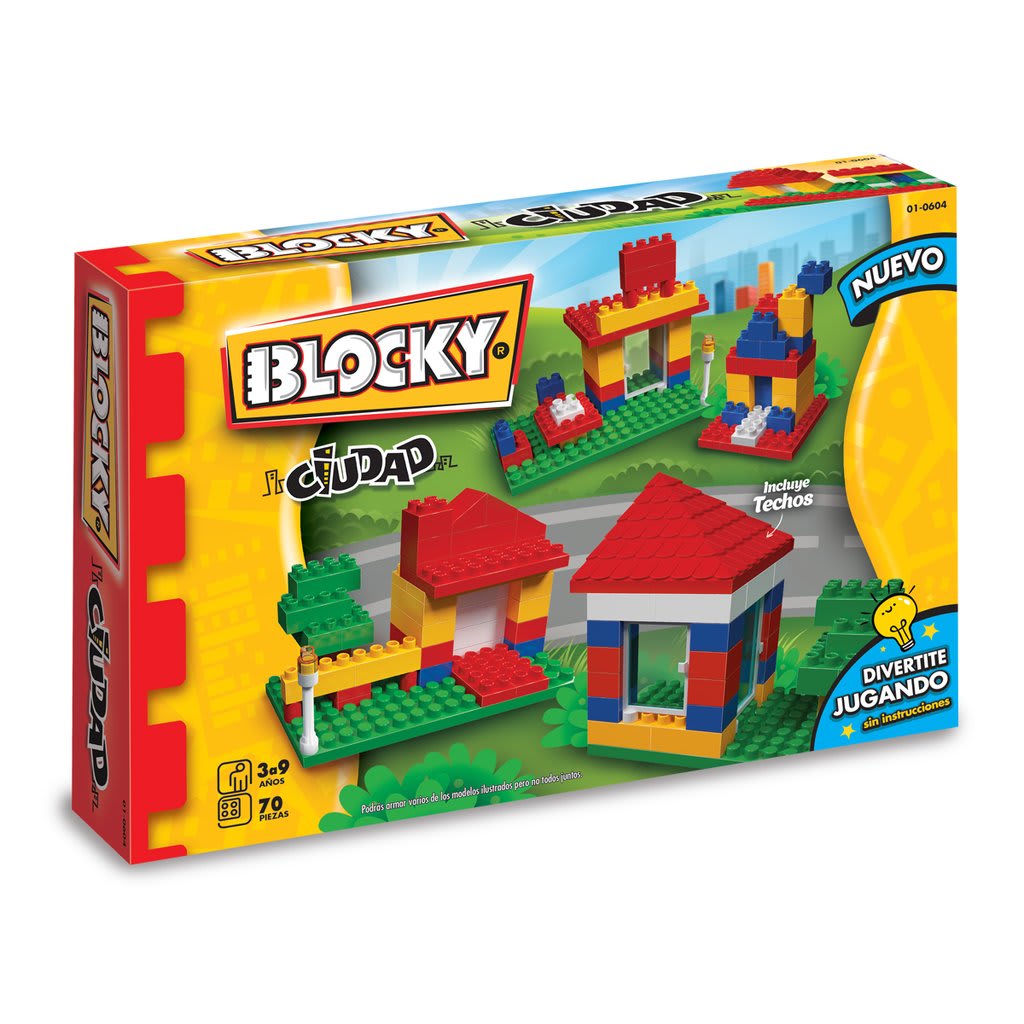 BLOCKY CIUDAD  / 70 PIEZAS1