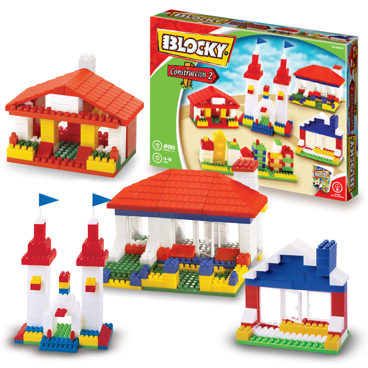 BLOCKY CONSTRUCCION CIUDAD 2 / 150 PIEZAS2