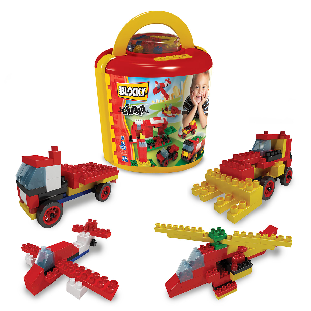 BLOCKY BALDE CIUDAD / 100 PIEZAS2