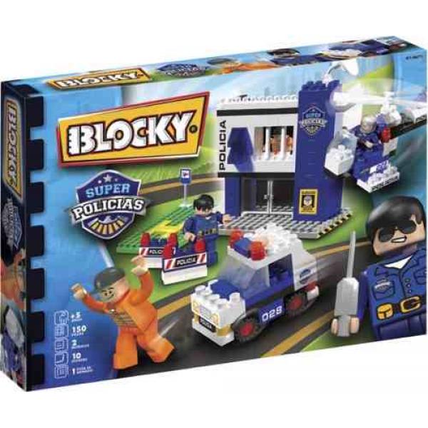 BLOCKY SUPER POLICIAS / 150 PIEZAS1