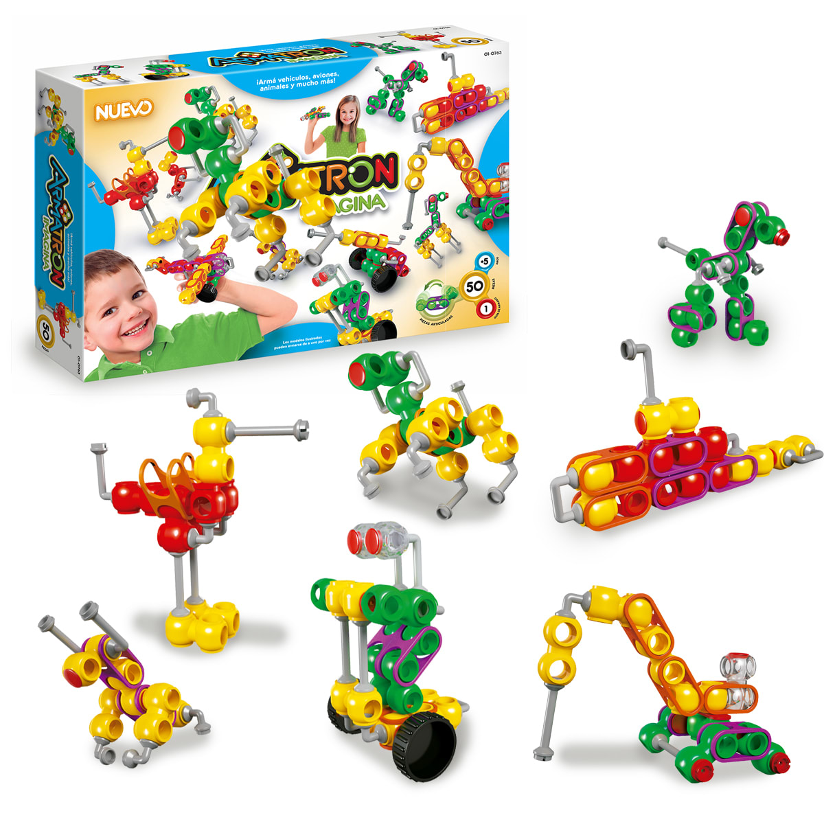 ARMATRON IMAGINA / 50 PIEZAS2