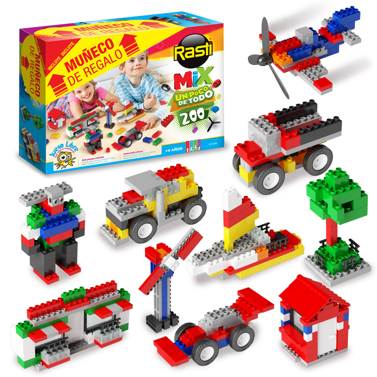 RASTI MIX / 200 PIEZAS1