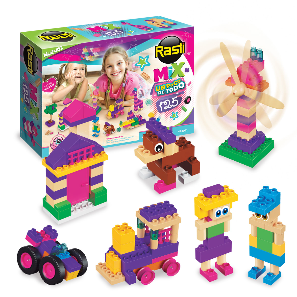 RASTI MIX NENAS/ 125 PIEZAS2