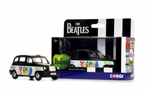 AUTO COLECCIONABLE - THE BEATLES - LONDON TAXI - 'OB-LA-DI. OB-LA-DA' DIE CAST 1:36 SCALE1