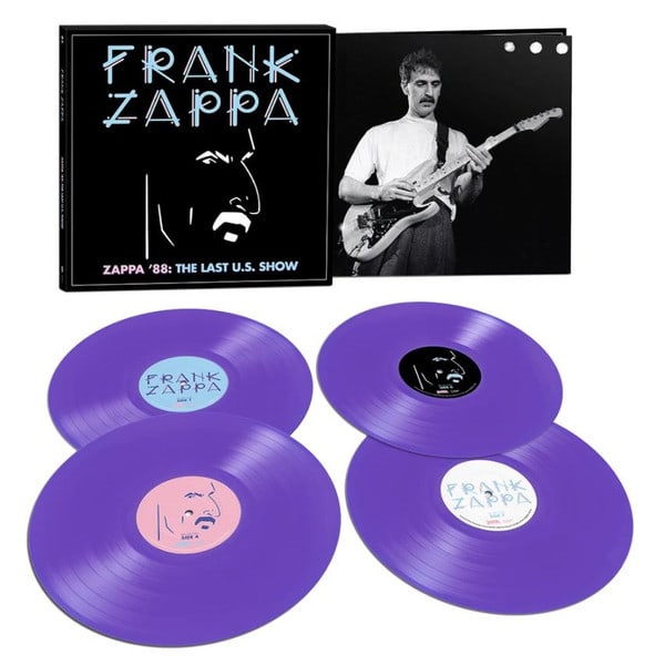 VINILO FRANK ZAPPA/ ZAPPA '88: THE LAST U.S. SHOW 4LP2