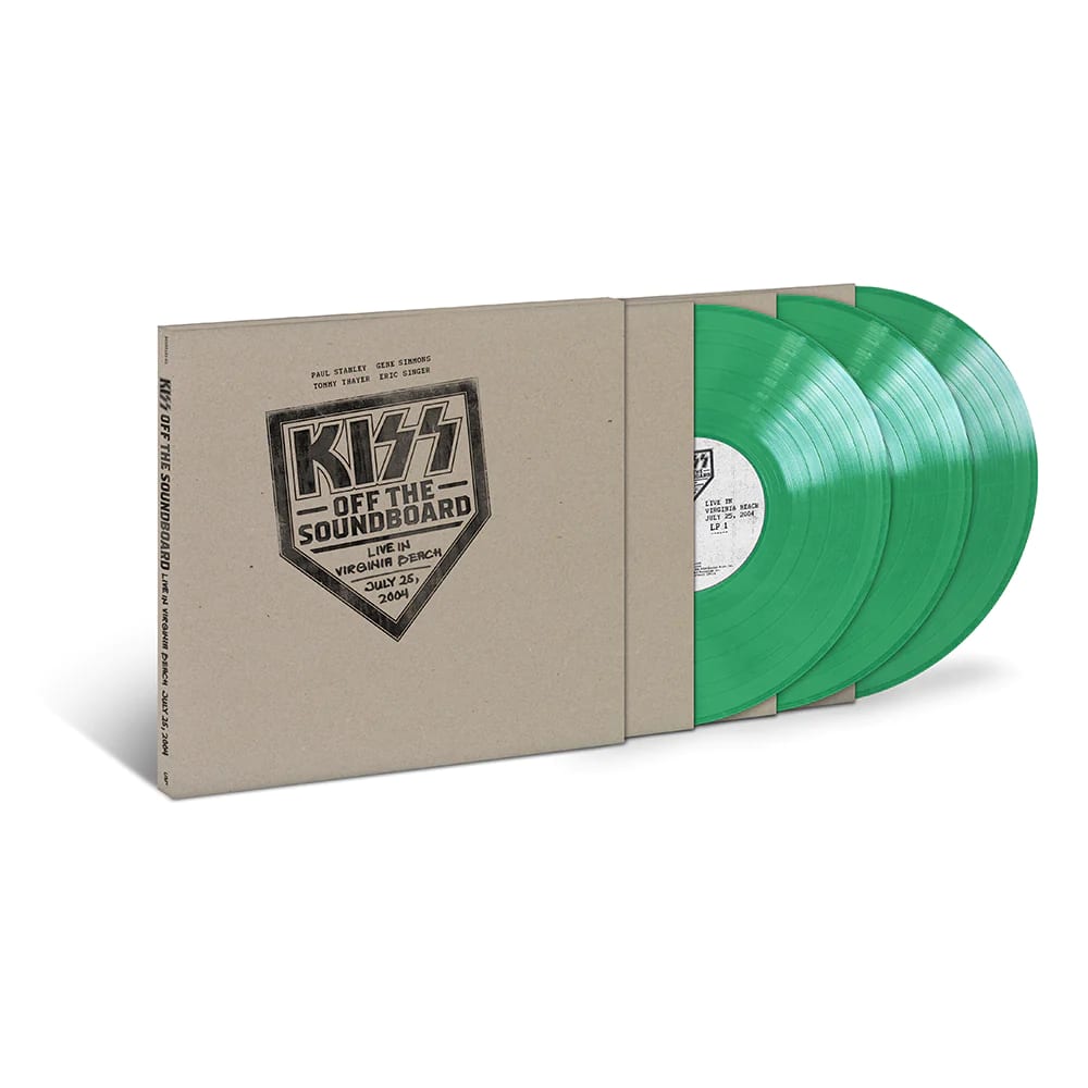 VINILO KISS/ KISS OFF THE SOUNDBOARD: LIVE IN VIRGINIA BEACH (VINYL GREEN) 3LP2
