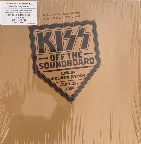 VINILO KISS/ KISS OFF THE SOUNDBOARD: LIVE IN VIRGINIA BEACH (VINYL GREEN) 3LP1