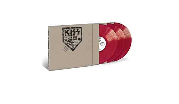 VINILO KISS/ KISS OFF THE SOUNDBOARD: LIVE IN DONINGTON (VINYL RED) 3LP2
