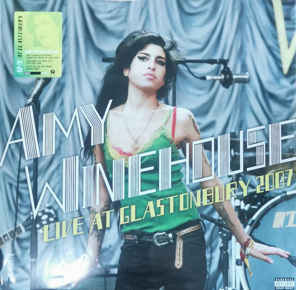 VINILO AMY WINEHOUSE/ LIVE AT GLASTONBURY (CLEAR VINYL) 2LP1