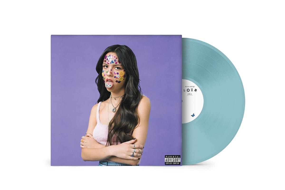 VINILO OLIVIA RODRIGO/ SOUR (LIGH BLUE VINYL)1LP2