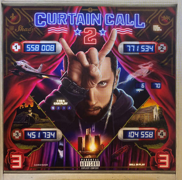 CD EMINEM/ CURTAIN CALL 2 2CD1