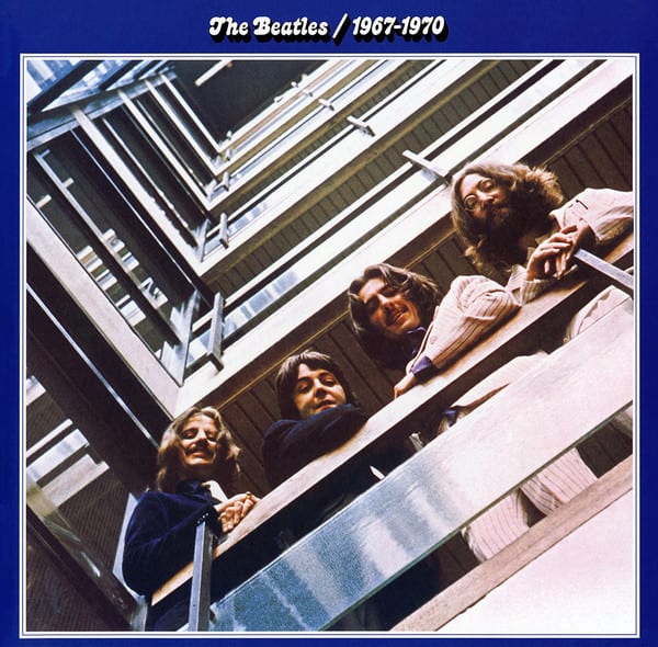 VINILO THE BEATLES/ NOW & THEN 1967-1970 BLUE ALBUM 3LP1