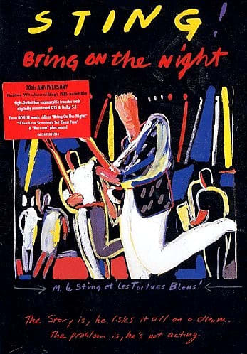 DVD STING/ BRING ON THE NIGHT 1DVD1