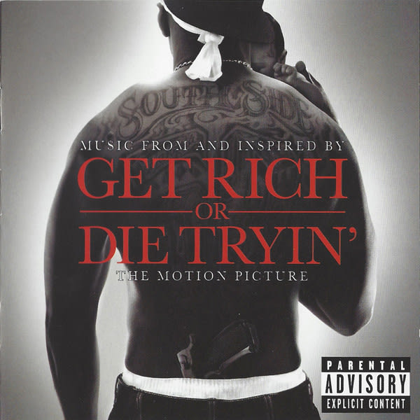 CD VARIOS ARTISTAS/ MUSIC FROM AND INSPIRED BY - GET RICH OR DIE TRYIN' - THE MOTION PICTURE 1CD1
