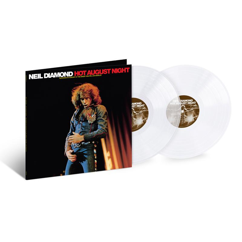 VINILO NEIL DIAMOND/ HOT AUGUST NIGHT (CLEAR VINYL) 2LP2