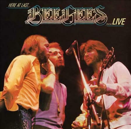 VINILO BEE GEES/ HERE AT LAST…BEE GEES LIVE 2LP1