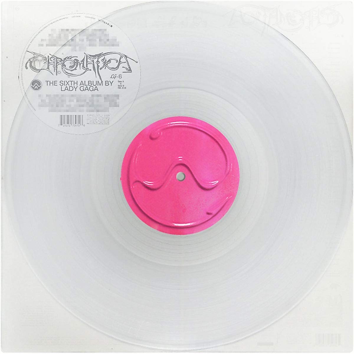 VINILO LADY GAGA/ CHROMATICA (MILKY CLEAR VINYL) 1LP2