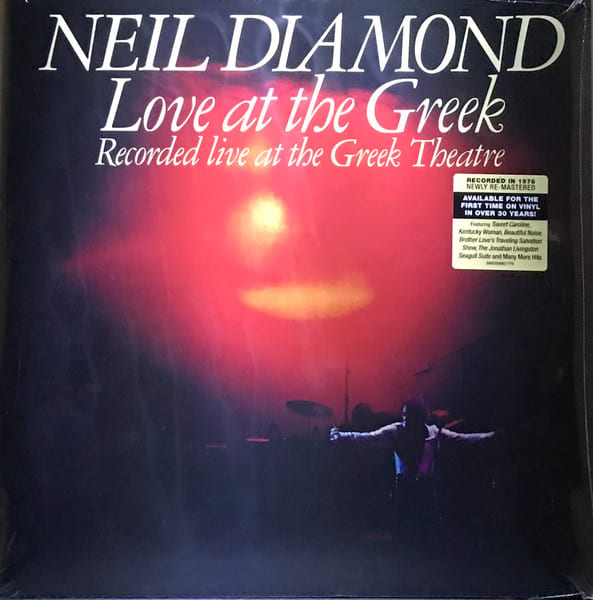 VINILO NEIL DIAMOND/ LOVE AT THE GREEK 2LP1