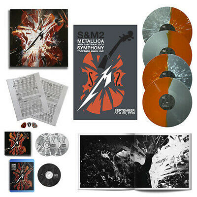 VINILO METALLICA & SAN FRANCISCO/ S&M2 (Orange Vinyl) 7(4LP+2CD+BR)1