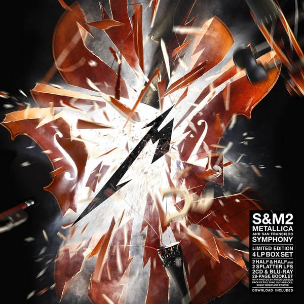 VINILO METALLICA & SAN FRANCISCO/ S&M2 (Orange Vinyl) 7(4LP+2CD+BR)2
