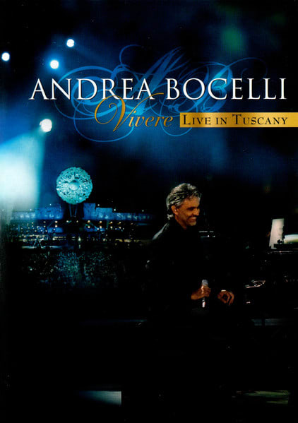 DVD ANDREA BOCELLI/ VIVERE LIVE IN TUSCANY 1DVD1