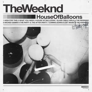 CD THE WEEKND / HOUSE OF BALLOONS 1CD1