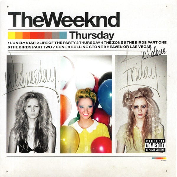CD THE WEEKND / THURSDAY 1CD1