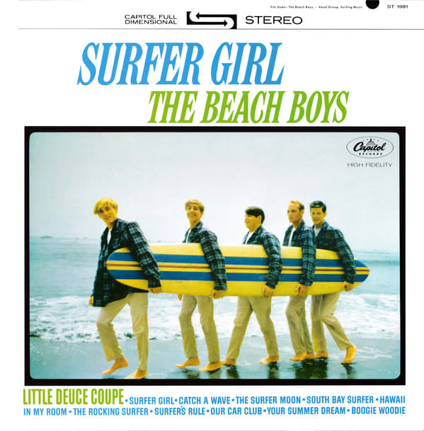 VINILO THE BEACH BOYS/ SURFER GIRL 1LP1