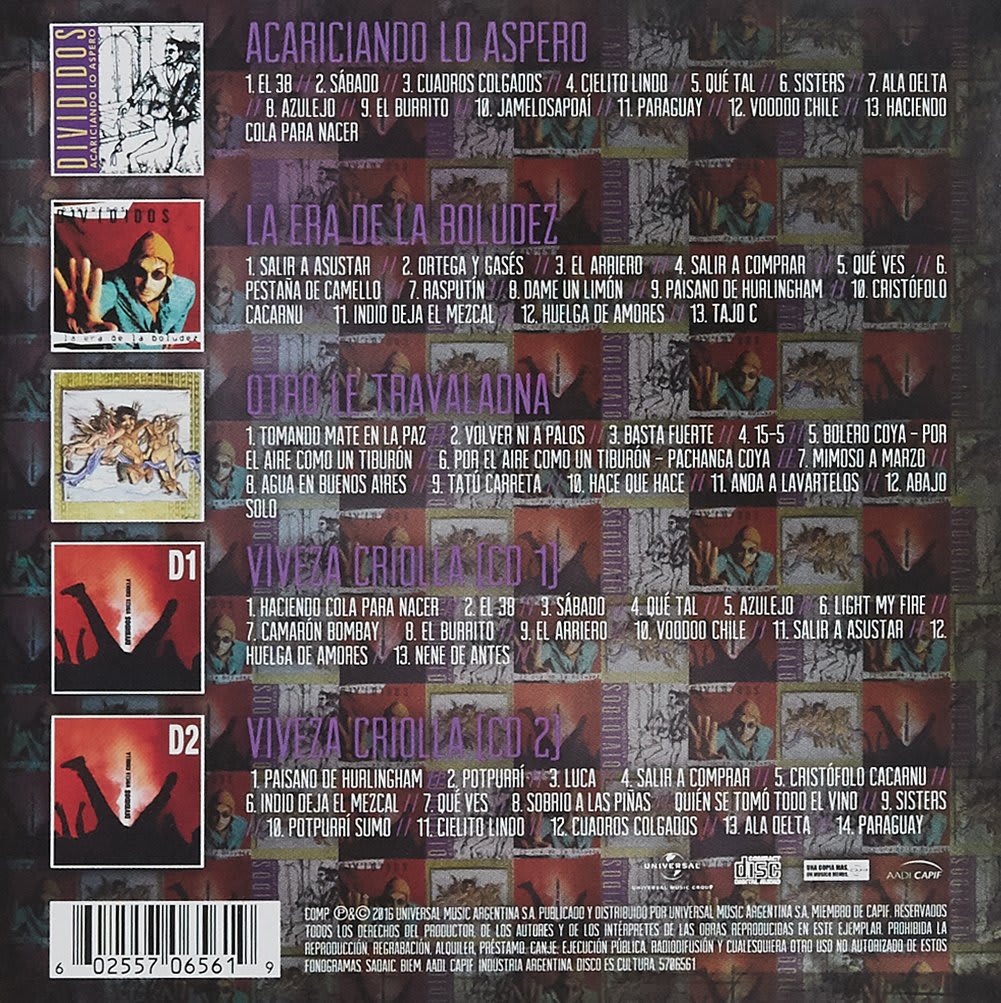 CD DIVIDIDOS / DIVIDIDOS BOX SET 5CD2