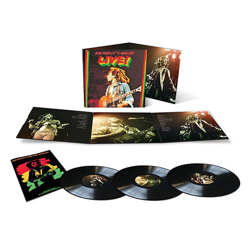 VINILO BOB MARLEY & THE WAILERS/ LIVE! 3LP2