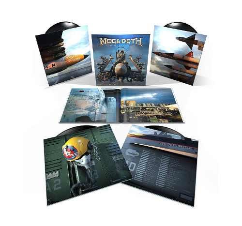 VINILO MEGADETH/ WARHEADS ON FOREHEADS 4LP1