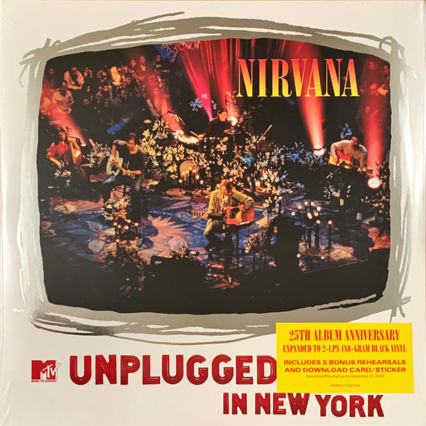VINILO NIRVANA/ MTV UNPLUGGED IN NEW YORK 2LP1
