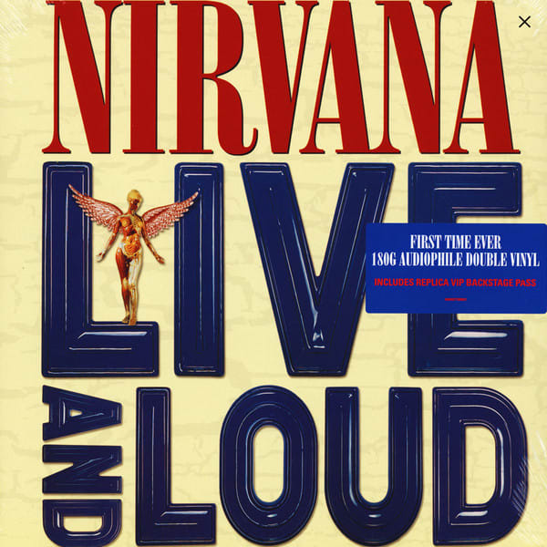 VINILO NIRVANA/ LIVE AND LOUD 2LP1