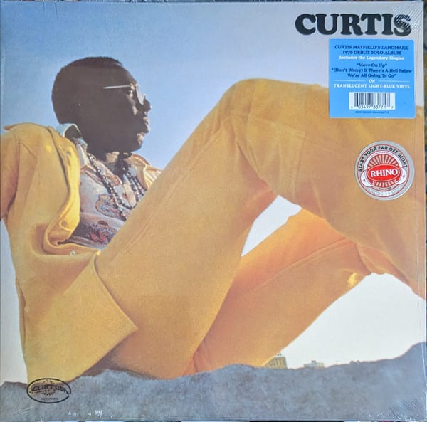 VINILO CURTIS MAYFIELD/  CURTIS (LIGHT BLUE VINYL) (SYEOR) 1LP1