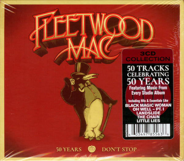 CD FLEETWOOD MAC/ 50 YEARS - DON'T STOP 3CD1