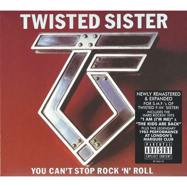 CD TWISTED SISTER/ YOU CAN'T STOP ROCK 'N' ROLL 2CD1