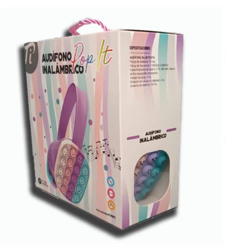 AUDIFONO PI/ POP IT BT7