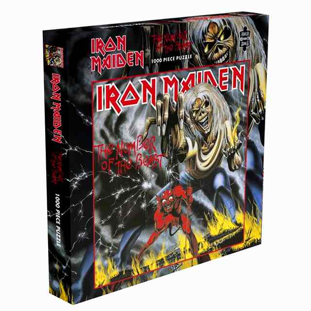 ROMPECABEZAS IRON MAIDEN - IRON MAIDEN THE NUMBER OF THE BEAST (1000 PIECE JIGSAW PUZZLE)1