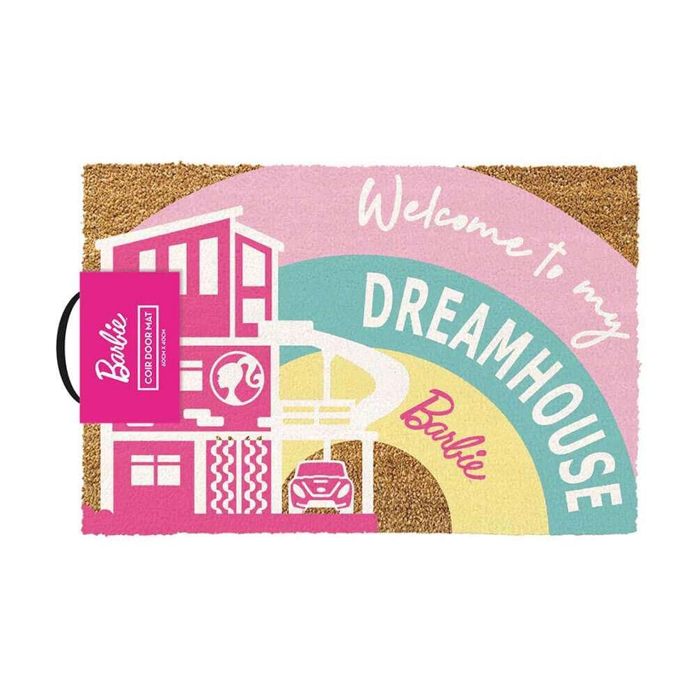 ALFOMBRA LIMPIA PIES - BARBIE WELCOME TO MY DREAMHOUSE DOORMAT1