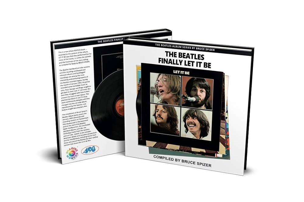 LIBRO THE BEATLES - FINALLY LET IT BE - THE BEATLES ALBUM2