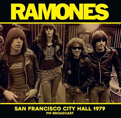 VINILO RAMONES/ SAN FRANCISCO CITY HALL 1979 FM BROADCAST 1LP1